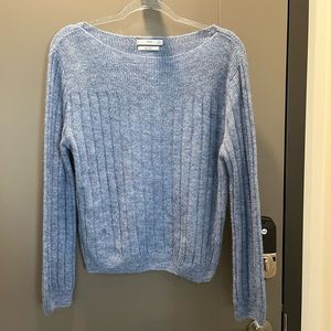 Mango Wool Blend Knit Sweater